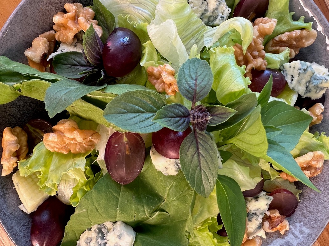 Salada de gorgonzola